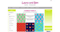Desktop Screenshot of lauraundben.de